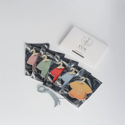 Yun 五行香氛卡, 每天不一樣的心情, 不一樣的運勢