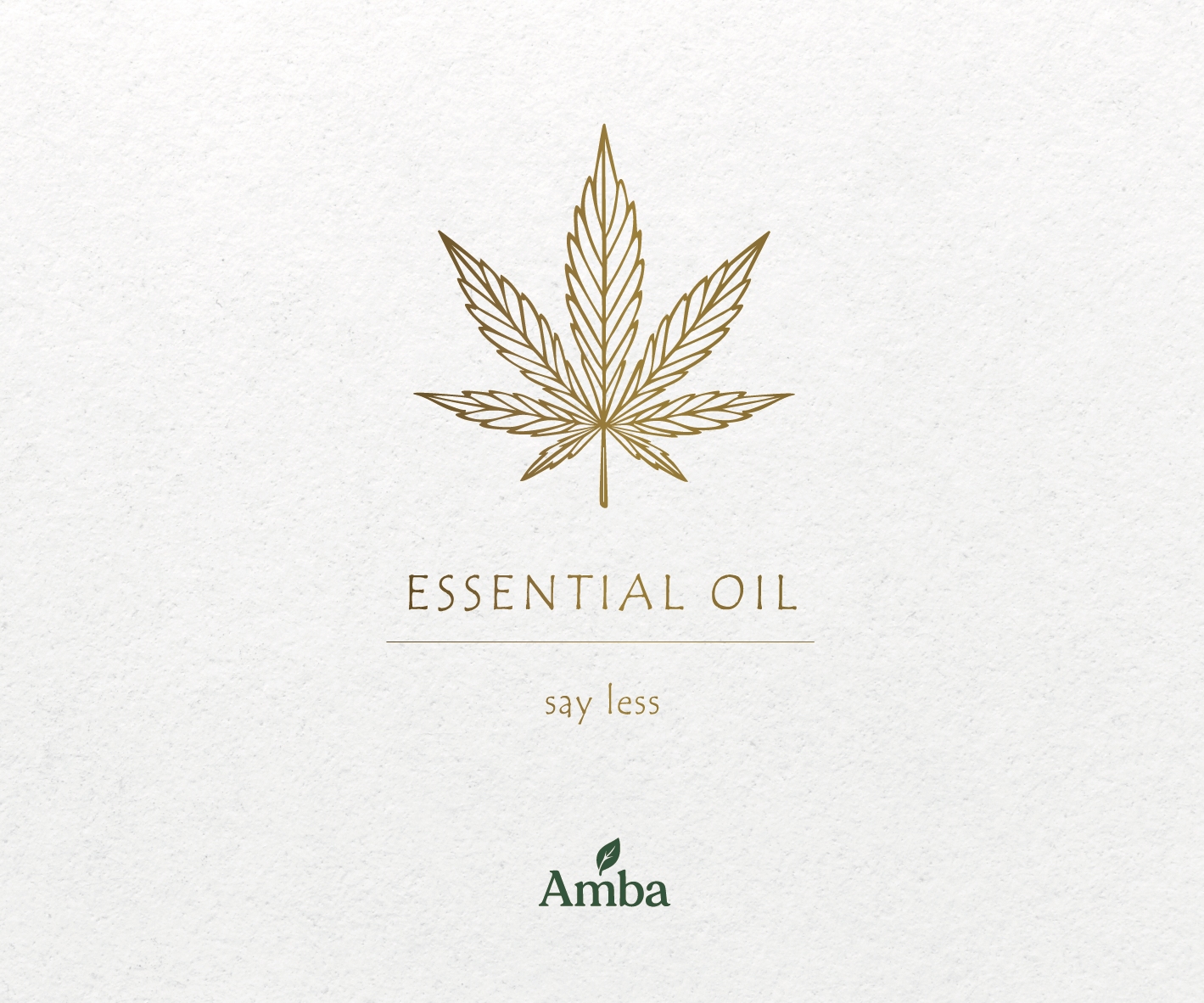 Say Less 精油｜療癒中性的沉靜香氛配方